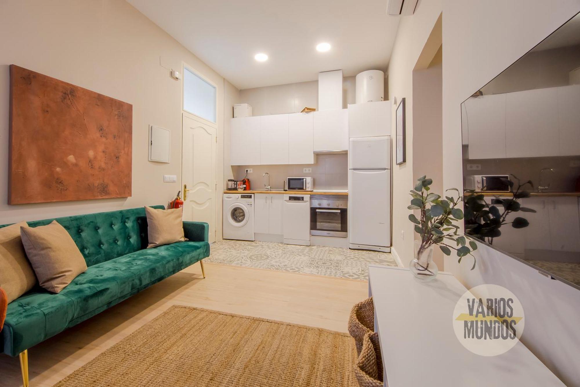 Bajo Duplex 7Pax A 5 Min De Gran Via-Malasana مدريد المظهر الخارجي الصورة